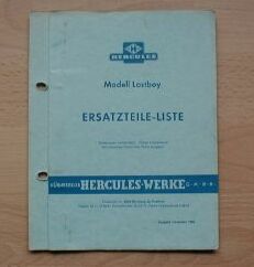 Ersatzteilliste Lastboy