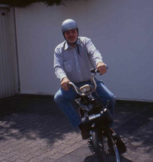 Dieter Merte in atemberaubender Schrglage!