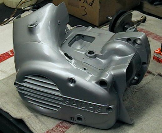 Frisch lackiertes Gehuse